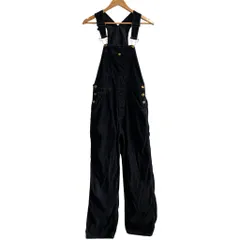 ユーロ 90s~ Levi Strauss & Co. コーデュロイオーバーオール 細畝 黒 ブラック NO.T569のサムネイル