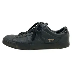 asics Onitsuka Tiger(アシックス・オニツカタイガー) スニーカー 24 レディース LAWNSHIP 3.0 黒 レザー