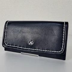 S-27 kitamura キタムラ 財布 長財布 ネイビー レザー メンズ レディース 286-1-260410 56-6のサムネイル