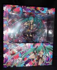 GOOD SMILE COMPANY VOCALOID 하츠네 미쿠 텔 유어 월드 ver PVC