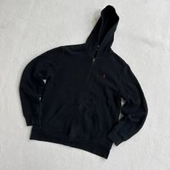 Polo Ralph Lauren ブラック ジップパーカー yabashi着用 - メルカリ