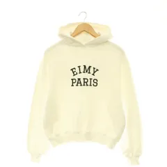 エイミーイストワール eimy istoire 25SS EIMY PARISロゴフーディー パーカー スウェット プルオーバー F 白 /CX ■OSのサムネイル