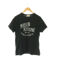 MAISON KITSUNÉ Tシャツ ブラック XS - メルカリ