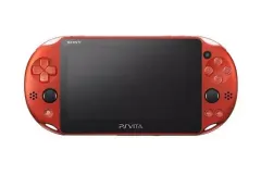 【中古】PSVITAハード PlayStation Vita本体 Wi-Fiモデル メタリック・レッド[PCH-2000ZA26]