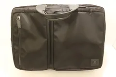 【中古】 TAKEO KIKUCHI メンズビジネスバッグ -- ビジネスバッグ 3WAY TAKEO KIKUCHI -- 黒 ブラック ロゴ