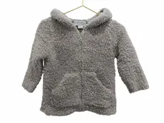 ベアフットドリームス BAREFOOT DREAMS ベビー服 トップス フーディー グレー Mのサムネイル