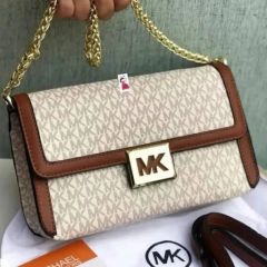 MICHAEL KORS マイケルコース ショルダーバッグ ターンロック MK柄 