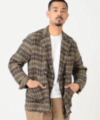 新品未使用 KAPTAIN SUNSHIN ウールガーゼワークシャツジャケット