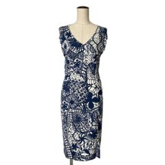 美品♡TORY BURCH トリーバーチ 総柄 プリーツ マキシ丈 ワンピース 極美品○トリーバーチ○ワンピース○総柄○グリーン○TORY BURCH