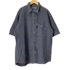 グラミチ GRAMICCI オールドシャツ ヴィンテージ USA製 半袖 M ネイビーのサムネイル