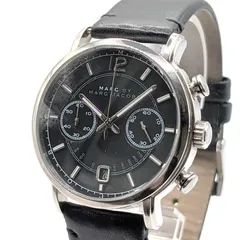 MARC BY MARC JACOBS MBM5074 Watch Quartz Men's Round Chronograph Date Y2K 00S マークバイマークジェイコブス 時計 クオーツ メンズ ラウンド 黒文字盤 クロノグラフ デイト 稼働品のサムネイル