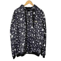 FIFTY24SF GALLERY スカル総柄 パーカー(中古品) - メルカリ
