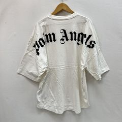 極美品】パームエンジェルス ペイントバックロゴ ヤシの木 カットソー