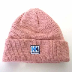 ヘリーハンセン HELLY HANSEN ニットキャップ ニット帽 ビーニー ロゴ 刺繍 F くすみピンク 帽子のサムネイル
