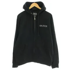 キャリー CALEE tattoo studio yamada パーカー スウェット ジップアップ ラインストーン M 黒 ブラック CL4-CST-5 /☆Gのサムネイル
