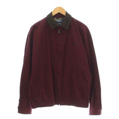 ささささん専用Ralph Lauren ドリズラージャケット　バーガンディー　L Ralph Lauren ドリズラージャケット バーガンディー L - メルカリ