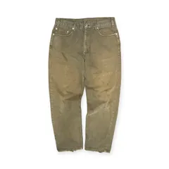 《W36×L30》USA製 Levi's リーバイス 550 バギー デニム 古着 ボロ