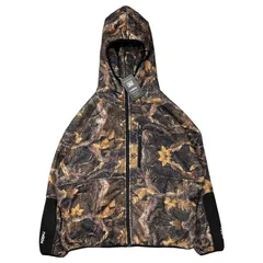 reversal(リバーサル) BOTANICAL CAMO BOA FLEECE BIG SILHOUETTE SWEAT PARKA ボタニカル カモ ボア フリース ビッグシルエット スウェット パーカー rv21aw207b L ブラウンのサムネイル
