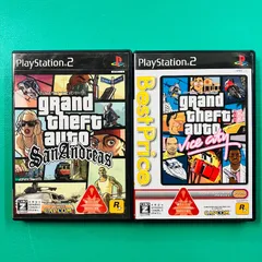 【2点セット】PS2 グランド・セフト・オート・サンアンドレアス グランド・セフト・オート・バイスシティ CAPCOM カプコン プレイステーション2 ②