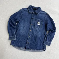 XS MLB デニム シャツ L 0518Tのサムネイル