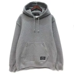 ジーユー GU アンダーカバー UNDERCOVER ヘビーウェイト スウェット パーカ プルオーバー 裏起毛 グレー L 341-352696 美品