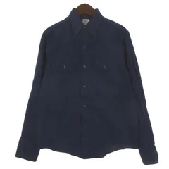 アナトミカ ANATOMICA BIG A シャンブレー シャツ 長袖 インディゴ 15のサムネイル