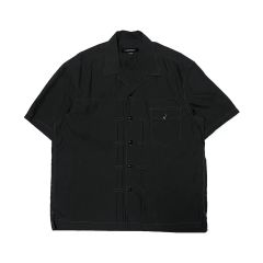 DESCENDANTロンハーマン別注PIRE RAYON SS SHIRT紺2 - メルカリ