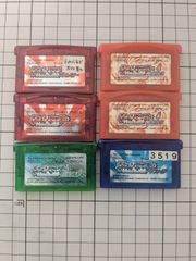 GBA ポケモン ソフト セット / ルビー サファイア エメラルド FR LG