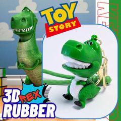 [ Toy Story ( 토이 스토리 ) 토이 스토리 ][ 렉스 ] 3D Rubber KeyHolder / 3D 러버 키홀더 〚 아메리칸 잡화 아메토이〛