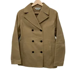 BrooksBrothers(ブルックスブラザーズ) コート サイズM レディース - ベージュ 長袖/ダブル/ショート丈/春/秋のサムネイル
