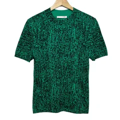 HUGOBOSS(ヒューゴボス) 半袖セーター サイズINT L レディース美品  - 黒×グリーン ハイネックのサムネイル