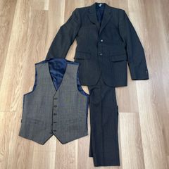 azabu tailor 麻布テーラー 3P スーツセットアップ チェック柄