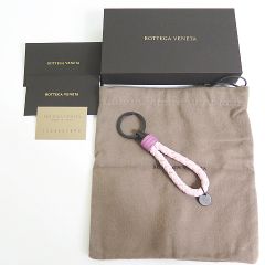 未使用 BOTTEGA VENETA バタフライ ピンク バッグチャーム - メルカリ