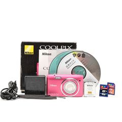 ほぼ新品・付属品完備】 Nikon COOLPIX S230 ローズレッド - メルカリ