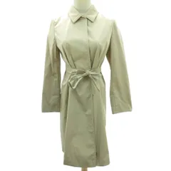 マックスマーラステュディオ Max Mara Studio ベルテッド トレンチコート ロング丈 ベージュ 36 約Sのサムネイル