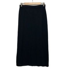 セントジョン】ST.JOHN ニット フレアスカート ブラック 12 美品