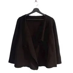 ロベルタディカメリーノ Roberta di Camerino カーディガン セーター 42 黒 ブラック ■GY99のサムネイル