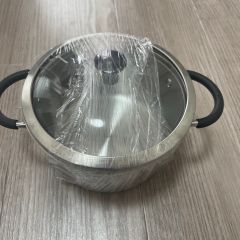 AMC 両手鍋 直径約20cm - メルカリ