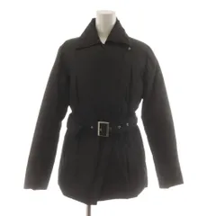 アンクライン ANNE KLEIN ダウンジャケット 36 黒 ブラック ベルト付き /RR ■GY99のサムネイル
