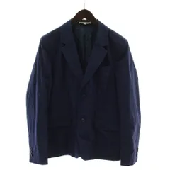 カルヴェン CARVEN テーラードジャケット 上着 48 紺 長袖 無地 V95 /GG ■GY70のサムネイル