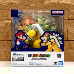 S.H.Figuartsスーパーマリオクッパ とヨッシー塗装済み可動 - メルカリ