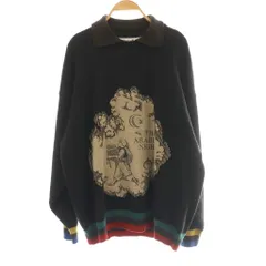 カステルバジャック CASTELBAJAC ジャン シャルル ド Jean Charles de 襟付きニット セーター 52 黒 ブラック /SS ■OS ■ECB004のサムネイル