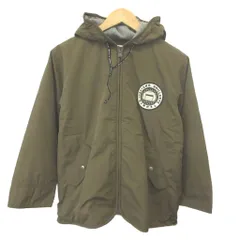 エレッセ ellesse 子ども服 パーカー ジャンパー 上着 150 カーキ フード付き 長袖 ワッペン付き /MD ■ECA005のサムネイル