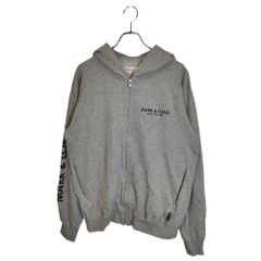 マークアンドロナ 【 MARK & LONA 】ジップアップパーカー 50 XL MARK&LONA マークアンドロナ ニット ジップパーカー 総柄 ブラック系 L
