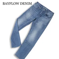BAYFLOW DENIM ベイフロー USED加工★ スキニー ストレッチ デニム ジーンズ パンツ Sz.2 メンズ