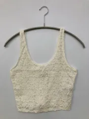 HOLLISTER ホリスター キャミソール S アイボリー レース カップなし レディース