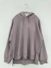 w closet ダブルクローゼット パーカー F パープル 無地 プルオーバー 長袖 レディースのサムネイル