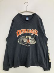 CHALLENGER スネークプリント ロングスリーブTシャツ XL - メルカリ