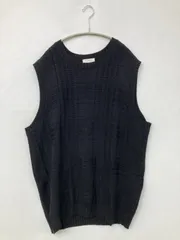 BEAUTY&YOUTH UNITED ARROWS ビューティアンドユースユナイテッドアローズ ベスト L ブラック チェック柄 メンズのサムネイル