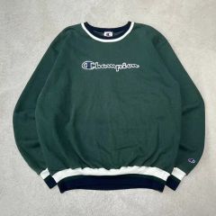 90s チャンピオン リバースウィーブ リブライン スウェット USA製 M